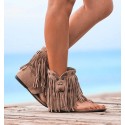 Botas de Sandalia Bassim Taupe