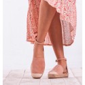 Firan Champagne Pink Espadrilles