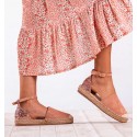 Firan Champagne Pink Espadrilles