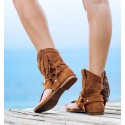 Botas Sandalias Coin Camel