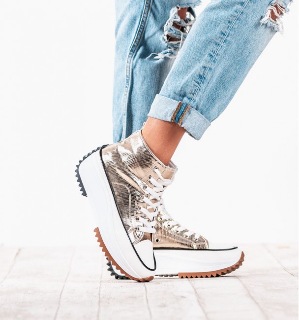Sneakers Basket Disco Oro Sneakers Basket Disco Oro