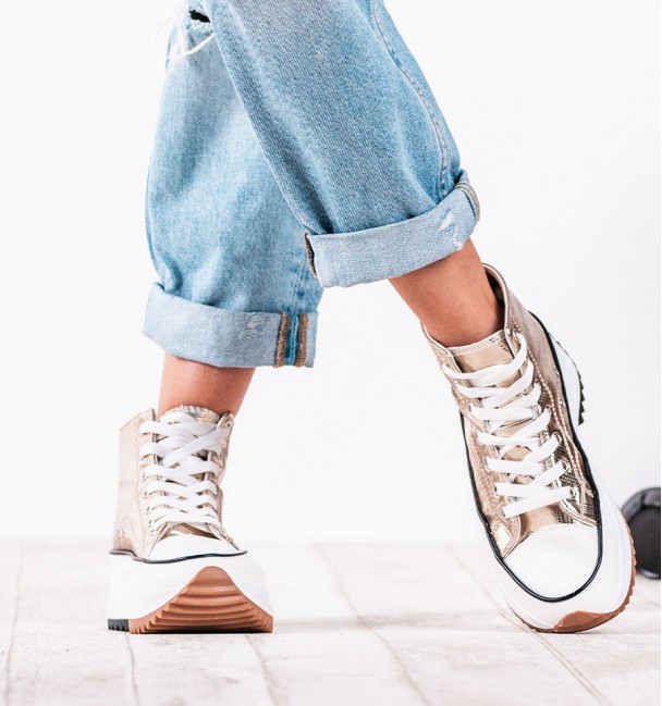 Sneakers Basket Disco Oro
