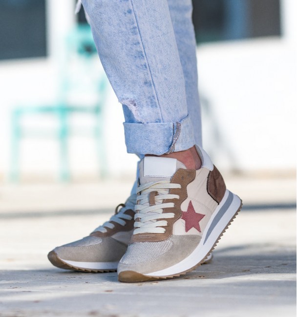 TENIS ESTRELA CAMELO