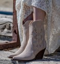 Ankle Boots Cowgirl Niva Beige