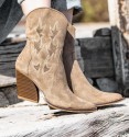 Botines Cowgirl Camel