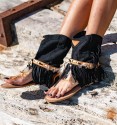 Sandalia Bota Boho Mine front