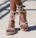 Sandalia Esparto Tachuelas
