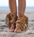 Botas sandalias bohemias