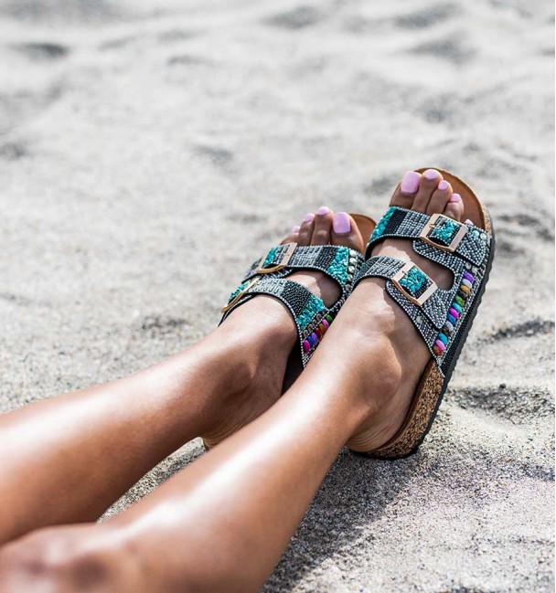 sandálias bio boho chic