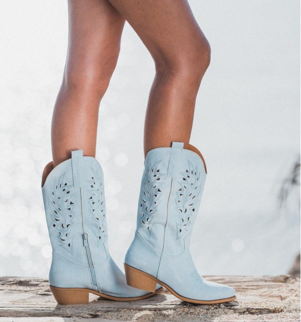 Low boot cowboy blue Low boot cowboy blue