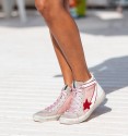 Pink star trainers