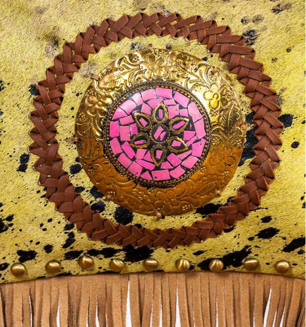 Bolso bandolera con flecos zoom