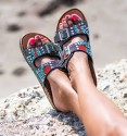 Black bio sandals