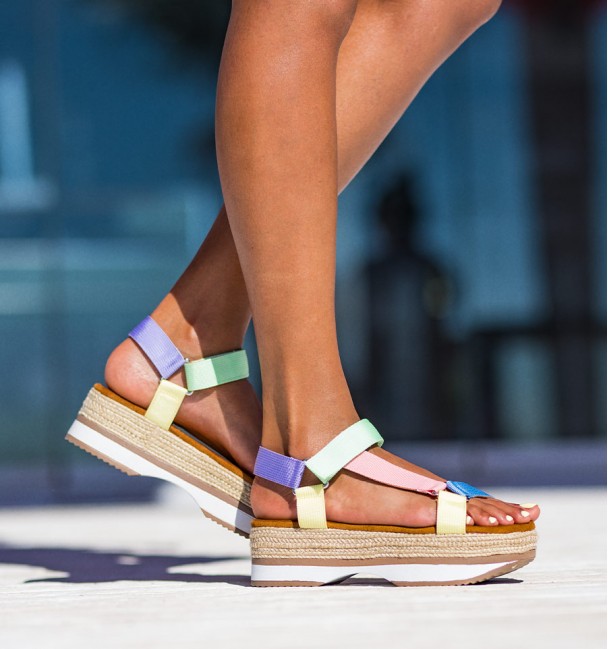 velcro closure sandal