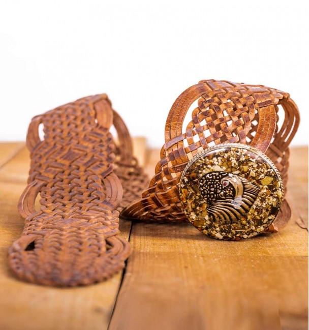 Cinturón boho corazón