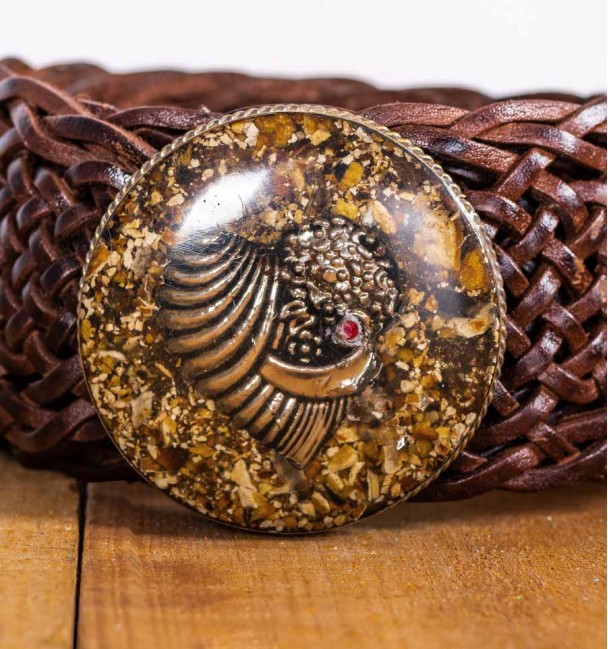 Cinturón cuero trenzado zoom Cinturón cuero trenzado zoom