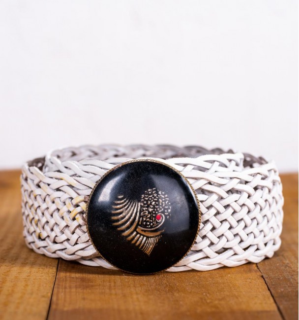 Cinturón boho corazón