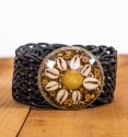 Bohemian belt with shells 