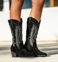 Botas cowboy bordados