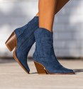 Cowboy boots blue Adriana