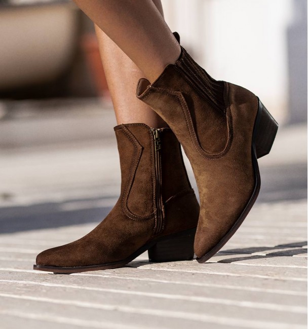Botines cowboy marrones Marlem Botines cowboy marrones Marlem