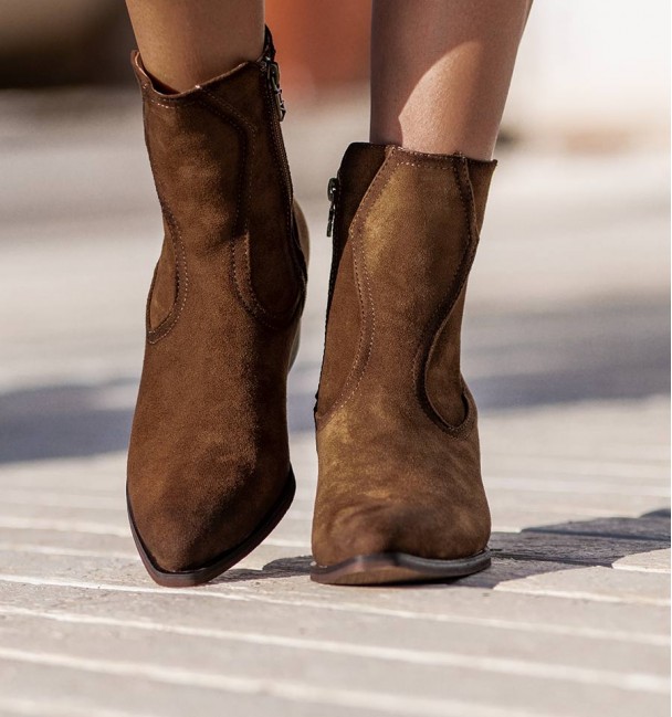 Botines cowboy marrones Marlem Botines cowboy marrones Marlem