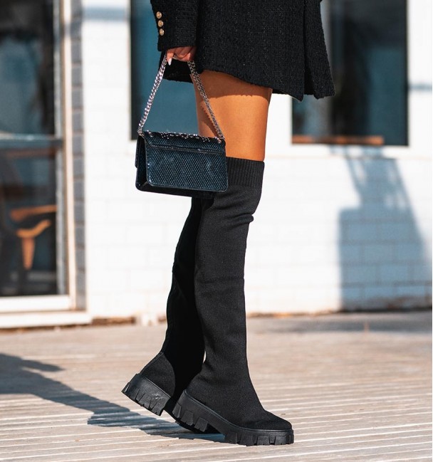 Women's high sock boots Montse