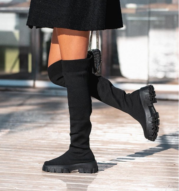 Women's high sock boots Montse Women's high sock boots Montse