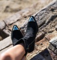 Botins cowboy con tacón Lilium
