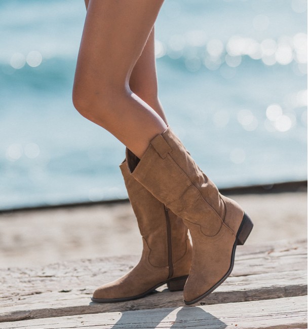 Botas campestres Rocío castanho