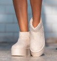 Mini australian boots beige