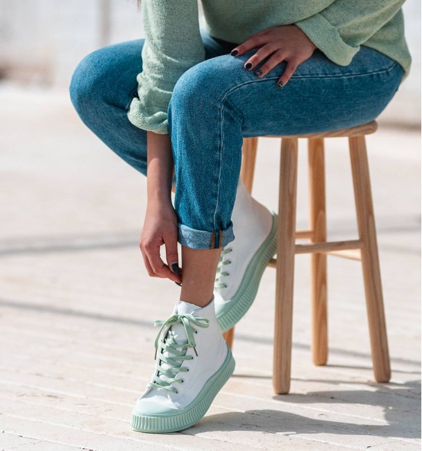 Zapatillas deportivas London verde