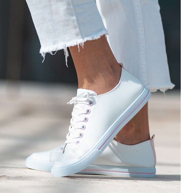 Vicky pink sneakers