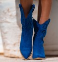 Botas cowboy azules