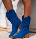Botas cowboy azules