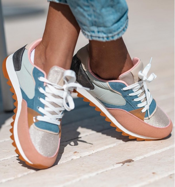 Zapatillas deportivas Palermo rosas