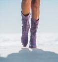 Botas cowboy verao púrpura