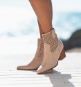 cowboy boots beige Ocean