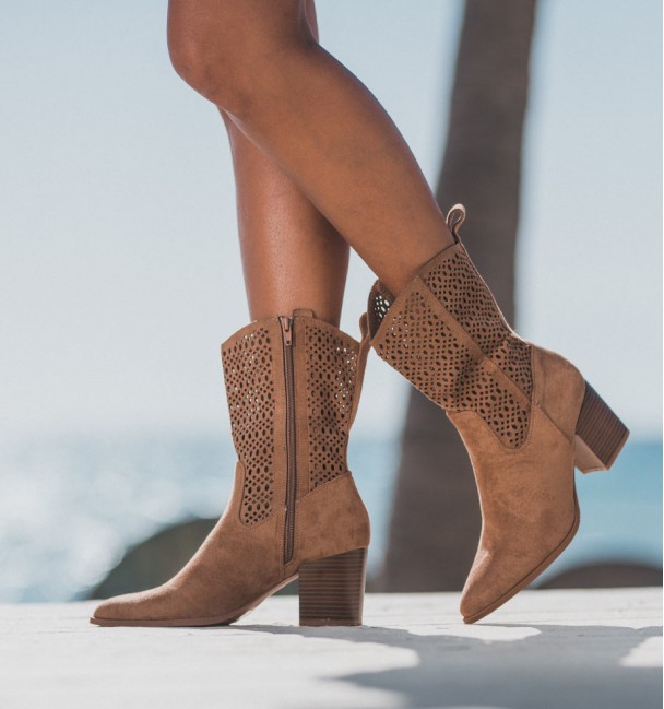 Botas cowboy marrones Oceano