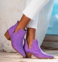 Ankle boots Mirta purple