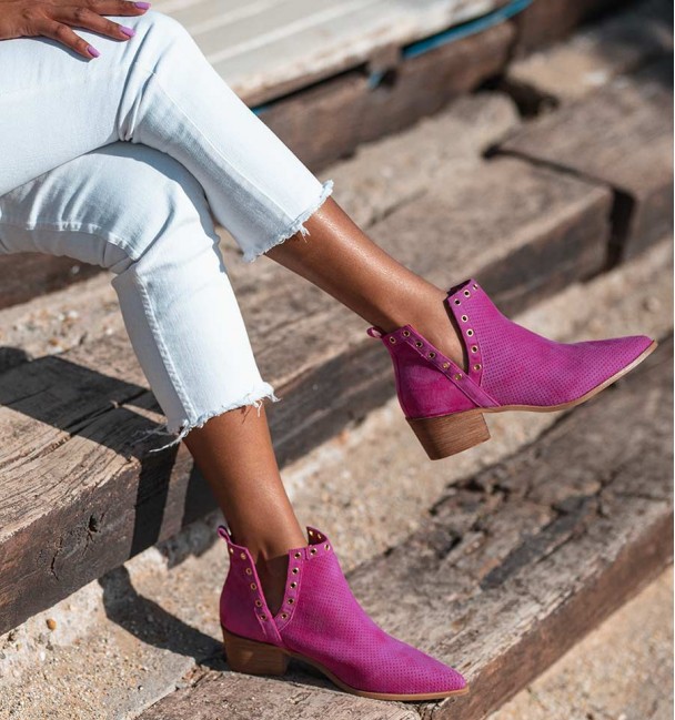 Ankle boots Mirta fuchsia
