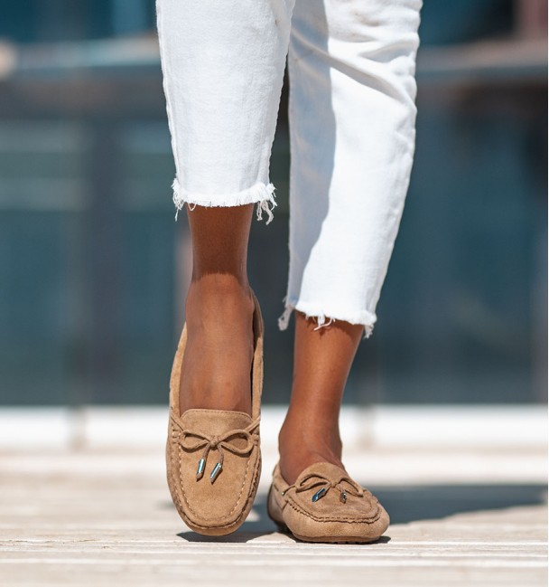 Mocasines soft kaki Mocasines soft kaki