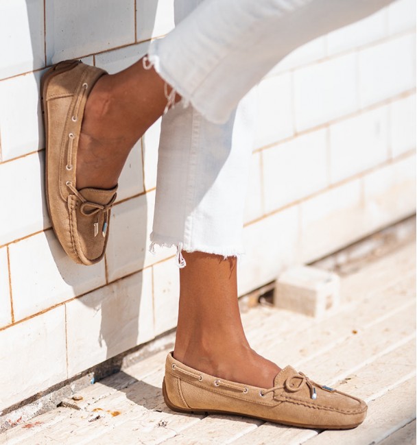 Mocasines soft kaki Mocasines soft kaki