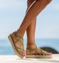 Sandalias Romanas verdes