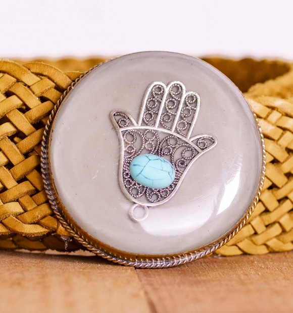 Fatima hand design belt 2