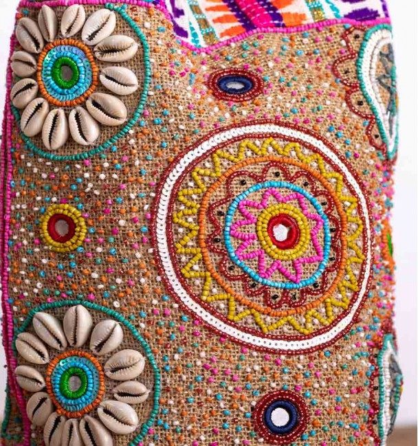 Bolsa multicolor bohochic
