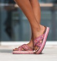 Pink sandals Guaruia