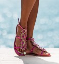 Sandalias Princess fucsia