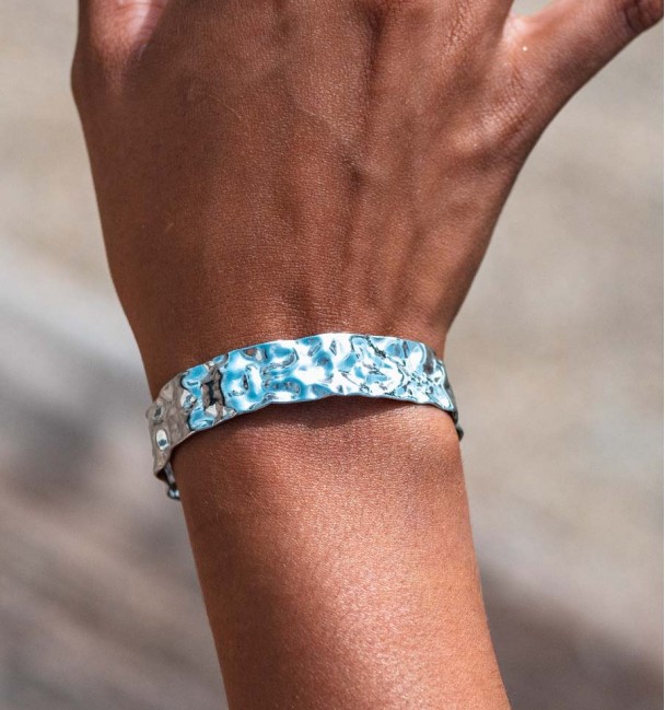 Pulseira mini Lula em prata