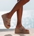 Platform esparto sandals Sa Calobra